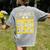 Spelling Bee Halloween Teachers Bee Spelling Competition Women's Comfort Colors T-Shirt Back Print Grey