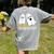 Spooky Ghost Inequalities Halloween Math Teacher Women's Comfort Colors T-Shirt Back Print Grey Spooky Ghost Inequalities Halloween Math Teacher Women's Comfort Colors T-Shirt Back Print Grey