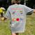 Spooky Syllables Halloween Teacher Student Education Women's Comfort Colors T-Shirt Back Print Grey Spooky Syllables Halloween Teacher Student Education Women's Comfort Colors T-Shirt Back Print Grey