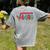 Square Root 4489 Slang Math Teacher Six Seven 6 7 Meme 67 Women's Comfort Colors T-Shirt Back Print Grey