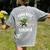 Star Wars Yoda Best Teacher Icons Women's Comfort Colors T-Shirt Back Print Grey