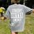 Straight Outta Energy Teacher Life Back To School Teacher Women's Comfort Colors T-Shirt Back Print Grey