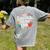 In My Substitute Teacher Era Women's Comfort Colors T-Shirt Back Print Grey