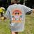 I Teach In My Pajamas Teacher Sunset Bear Retro Women's Comfort Colors T-Shirt Back Print Grey I Teach In My Pajamas Teacher Sunset Bear Retro Women's Comfort Colors T-Shirt Back Print Grey
