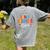 Teacher Early Childhood Squad T-Shirt Women's Comfort Colors T-Shirt Back Print Grey