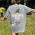 The Teacher Elf Matching Family Christmas Women's Comfort Colors T-Shirt Back Print Grey The Teacher Elf Matching Family Christmas Women's Comfort Colors T-Shirt Back Print Grey