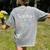 Teacher Of Littles Daycare Pre-k Kindergarten Teacher Women's Comfort Colors T-Shirt Back Print Grey Teacher Of Littles Daycare Pre-k Kindergarten Teacher Women's Comfort Colors T-Shirt Back Print Grey