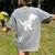 Teacher Saurus T Shirt For Men And Women Women's Comfort Colors T-Shirt Back Print Grey Teacher Saurus T Shirt For Men And Women Women's Comfort Colors T-Shirt Back Print Grey