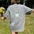 Teacher Supporter Bucket Filler Hero Women's Comfort Colors T-Shirt Back Print Grey