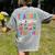 Teacher Of Tiny Superheroes Women's Comfort Colors T-Shirt Back Print Grey Teacher Of Tiny Superheroes Women's Comfort Colors T-Shirt Back Print Grey