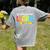 Teacher Y'All Gonna Learn Today First Day Of School Women's Comfort Colors T-Shirt Back Print Grey Teacher Y'All Gonna Learn Today First Day Of School Women's Comfort Colors T-Shirt Back Print Grey