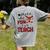 Teachers Oh What Fun It Is To Teach Cute Red Plaid Reindeer Women's Comfort Colors T-Shirt Back Print Grey Teachers Oh What Fun It Is To Teach Cute Red Plaid Reindeer Women's Comfort Colors T-Shirt Back Print Grey
