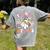 Teaching My Boos Ghost Teacher Cute Groovy Halloween Teacher Women's Comfort Colors T-Shirt Back Print Grey Teaching My Boos Ghost Teacher Cute Groovy Halloween Teacher Women's Comfort Colors T-Shirt Back Print Grey
