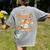 Team TK Crew Preppy Coquette Bow Pumpkin Fall TK Teacher Women's Comfort Colors T-Shirt Back Print Grey Team TK Crew Preppy Coquette Bow Pumpkin Fall TK Teacher Women's Comfort Colors T-Shirt Back Print Grey