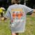 Thankful For My Kindergarten Turkeys Thanksgiving Teacher Women's Comfort Colors T-Shirt Back Print Grey Thankful For My Kindergarten Turkeys Thanksgiving Teacher Women's Comfort Colors T-Shirt Back Print Grey