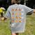 Thanksgiving Order Of Operations Quiz Math Teacher Life Women's Comfort Colors T-Shirt Back Print Grey