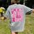 In My Third Grade Era Teachers Women Back To School Girls Women's Comfort Colors T-Shirt Back Print Grey