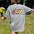 Tie Dye Hippie Peace Love Teach Teacher Appreciation Women's Comfort Colors T-Shirt Back Print Grey Tie Dye Hippie Peace Love Teach Teacher Appreciation Women's Comfort Colors T-Shirt Back Print Grey