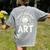Today’s Good Mood Is Sponsored By Art Teacher Sun Tee Women's Comfort Colors T-Shirt Back Print Grey