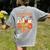 Toddler Boo Crew Halloween Costume For Teacher Kids Women's Comfort Colors T-Shirt Back Print Grey Toddler Boo Crew Halloween Costume For Teacher Kids Women's Comfort Colors T-Shirt Back Print Grey