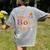 Toddler Boo Crew Halloween Daycare Teacher Kids Women's Comfort Colors T-Shirt Back Print Grey Toddler Boo Crew Halloween Daycare Teacher Kids Women's Comfort Colors T-Shirt Back Print Grey
