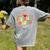 Toddler Squad Pre-K Teacher Pre School Back To School Women's Comfort Colors T-Shirt Back Print Grey