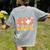 Toddler Teacher Boo Crew Ghost Groovy Halloween For Women Women's Comfort Colors T-Shirt Back Print Grey