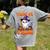 Trick Or Teach Teacher Halloween Ghost Pencil Floral Women's Comfort Colors T-Shirt Back Print Grey