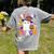 Trick Or Teach Teacher Pencil Ghost Halloween Teacher Women's Comfort Colors T-Shirt Back Print Grey Trick Or Teach Teacher Pencil Ghost Halloween Teacher Women's Comfort Colors T-Shirt Back Print Grey