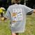 Trig Or Treat Shirt Halloween Math Teacher School College Men Women Kids Women's Comfort Colors T-Shirt Back Print Grey