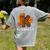 Unity Day Shirt Kindness Orange Teacher Kids Be Kind Women's Comfort Colors T-Shirt Back Print Grey