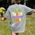 Will Trade Students For Candy Teacher Cute Halloween Costume Women's Comfort Colors T-Shirt Back Print Grey