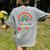 The Wonder Of Teaching Is Watching Caterpillars Teacher Women's Comfort Colors T-Shirt Back Print Grey The Wonder Of Teaching Is Watching Caterpillars Teacher Women's Comfort Colors T-Shirt Back Print Grey