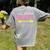 Y'All Gonna Write Today Writing Teacher English Teacher Joke Women's Comfort Colors T-Shirt Back Print Grey