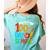 100th Day Of School Teachers Kids Happy 100 Days Women's Comfort Colors T-Shirt Back Print Chalky Mint