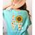 4th Grade Teacher Love Autumn Fall Sunflower Appreciation Women's Comfort Colors T-Shirt Back Print Chalky Mint