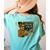 67 Teacher Halloween Skeleton Six Seven Meme Math Women's Comfort Colors T-Shirt Back Print Chalky Mint