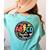 ABCD The Teacher Tour Back To School First Day Of School Women's Comfort Colors T-Shirt Back Print Chalky Mint