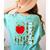 American Flag Camouflage Teacher Patriotic 4th Of July Women's Comfort Colors T-Shirt Back Print Chalky Mint