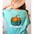 Art Teacher Pumpkin Halloween Night Men Women Women's Comfort Colors T-Shirt Back Print Chalky Mint