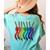 Art Teacher For Women Art Teacher Clothes Women's Comfort Colors T-Shirt Back Print Chalky Mint