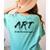 Art Teacher Women's Comfort Colors T-Shirt Back Print Chalky Mint Art Teacher Women's Comfort Colors T-Shirt Back Print Chalky Mint