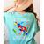Autism Awareness Teacher I Teach Awesome Superheroes Women's Comfort Colors T-Shirt Back Print Chalky Mint
