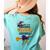 This Is My Awesome Teacher Costume Halloween Witch Women's Comfort Colors T-Shirt Back Print Chalky Mint
