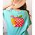 Back To School Pencil And Apple Teacher Student Women's Comfort Colors T-Shirt Back Print Chalky Mint Back To School Pencil And Apple Teacher Student Women's Comfort Colors T-Shirt Back Print Chalky Mint