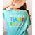 Battery Life Of A Teacher School Teacher Appreciation Women's Comfort Colors T-Shirt Back Print Chalky Mint