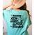 Blessed To Be A Catholic School Teacher Christian Teaching Women's Comfort Colors T-Shirt Back Print Chalky Mint