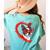 Boston Terrier Dog Mom Dad Valentine’s Day Pet Lover For Men Women Kids Women's Comfort Colors T-Shirt Back Print Chalky Mint