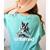 Boston Terrier Dog Untamed For Men Women Women's Comfort Colors T-Shirt Back Print Chalky Mint