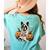 Boston Terrier Ghost Boo Halloween Costume Spooky Season Women's Comfort Colors T-Shirt Back Print Chalky Mint